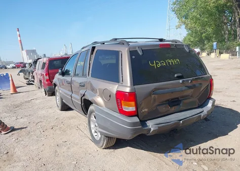 2001 Jeep Grand Cherokee Laredo из США, поврежденный, VIN 1J4GW48S41C581376